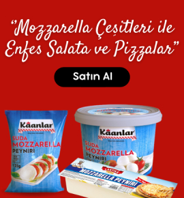 Bahçıvan Mozzarella,Kaanlar Mozzarella, Laktika Mozzarella Peyniri