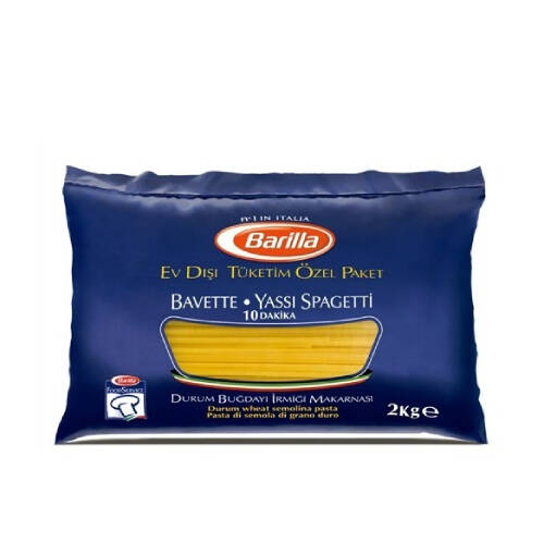 Barilla Bavette (Yassı Spagetti) Makarna 2 kg