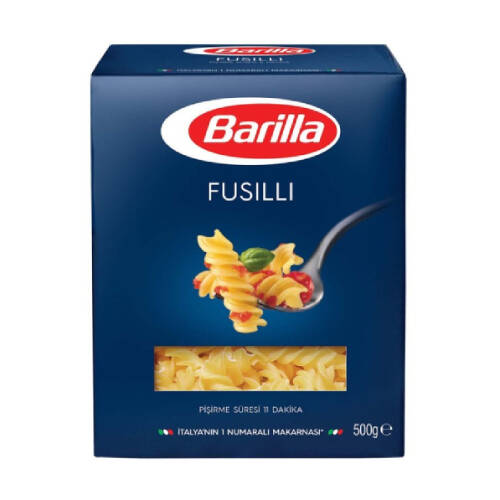 Barilla Fusilli (Burgu) Makarna 500 gr