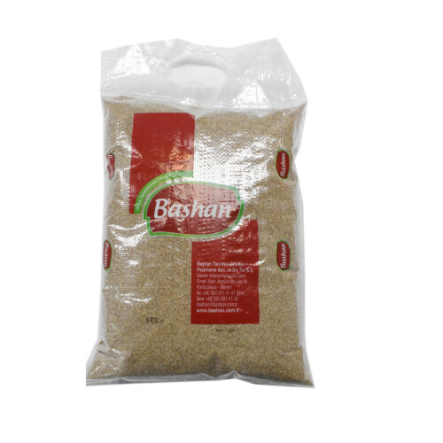 Başhan Çiğ Köftelik Esmer Bulgur 5 kg - Thumbnail