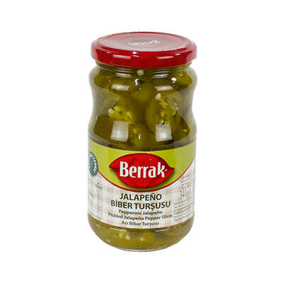 Berrak Jalapeno Acı Biber Turşusu 370 ml