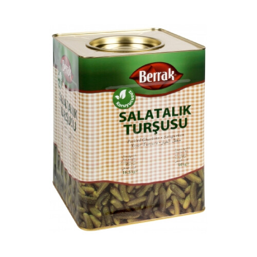 Berrak Kornişon Turşu Küp 16,5 kg - Thumbnail