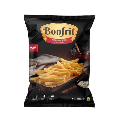 Bonfrit Dond.Parmak Patates 9X9 2,5 kg (KG)