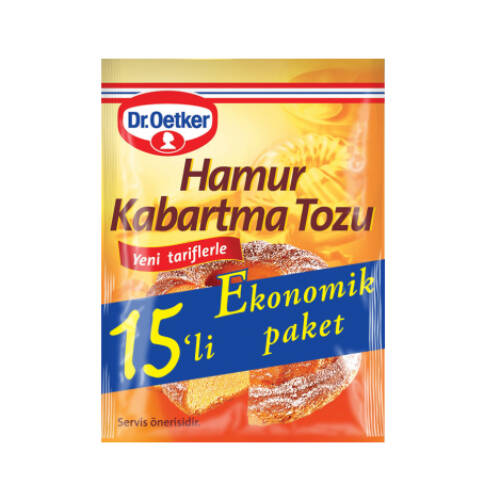 Dr.Oetker Kabartma Tozu 15'li Paket 10 gr