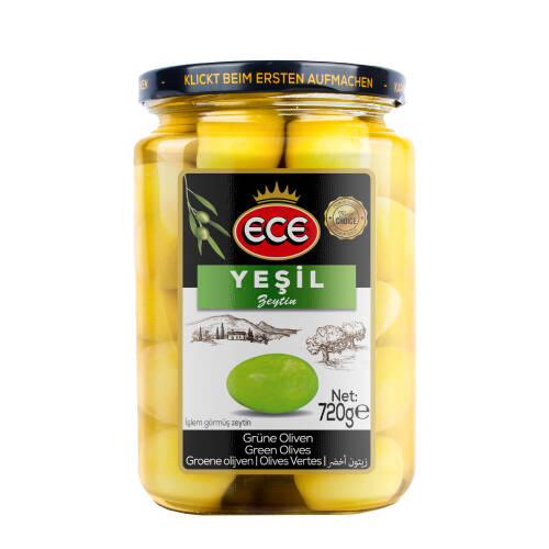 Ece Double Kokteyl Yeşil Zeytin 720 gr