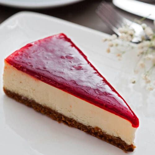 Edelweiss Frambuazlı Cheesecake (12 Dilim)