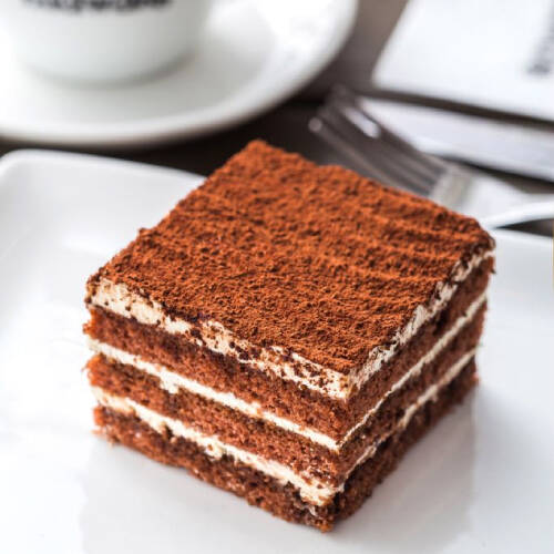 Edelweiss Tiramisu Kare Mono Pasta (12 Adet)