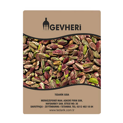 Gevheri Antep Fıstığı Boz İç Tane 1 kg