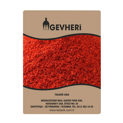 Gevheri Kırmızı Toz Biber Acı 1 kg