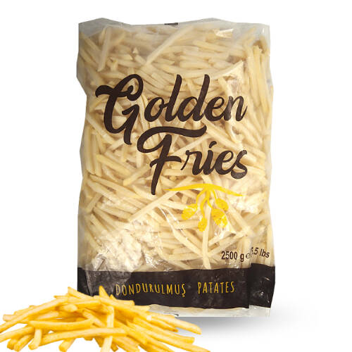 Golden Fries Dond. İnce Dilim Patates 7X7 2,5 kg (KG)