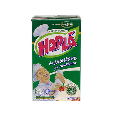 Hopla Şekerli Sıvı Krem Şanti 1000 gr