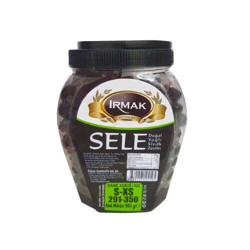 Irmak Siyah Sele Zeytin 950 gr