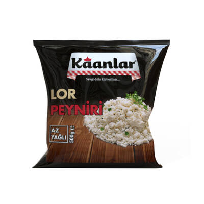 Kaanlar Az Yağlı Lor Peyniri 500 gr