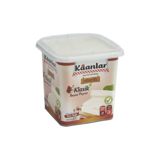 Kaanlar Beyaz Peynir Natural 600 gr