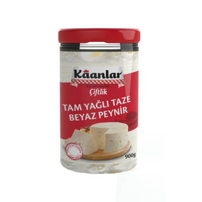 Kaanlar Çiftlik Tam Yağlı Beyaz Peynir 900 gr