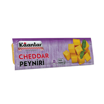 Kaanlar Tam Yağlı Cheddar Peyniri Blok 2 kg