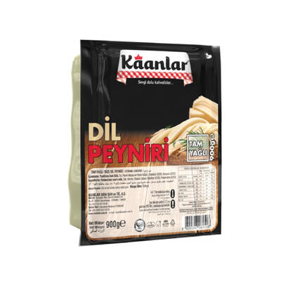 Kaanlar Tam Yağlı Dil Peyniri 900 gr