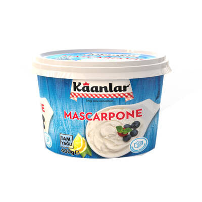 Kaanlar Tam Yağlı Mascarpone Peyniri 400 gr