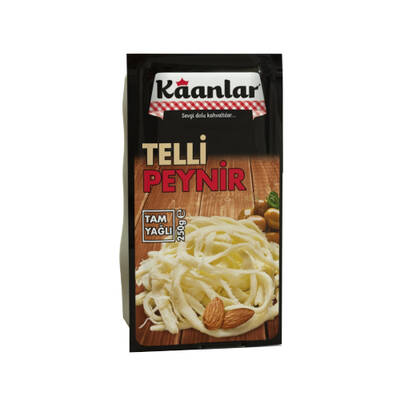 Kaanlar Tam Yağlı Telli Peynir 250 gr