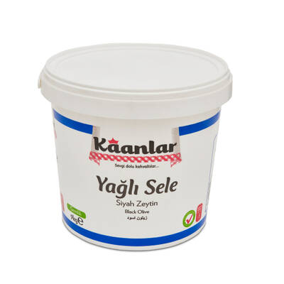 Kaanlar Yağlı Sele Siyah Zeytin 9 kg