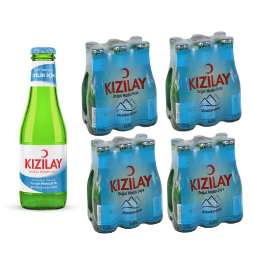 Kızılay Sade Maden Suyu 200 ml x 24 adet