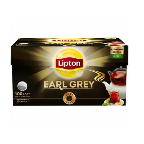 Lipton Earl Grey Demlik Poşet Çay 3,2 gr 100 Adet