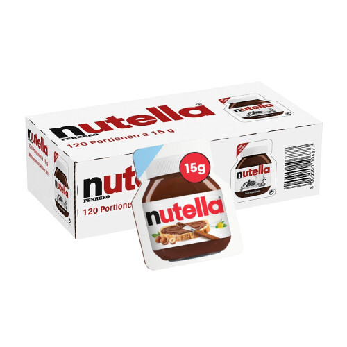 Nutella Kakaolu Fındık Kreması 15 gr x 120 adet - Thumbnail