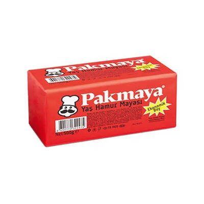 Pakmaya Yaş Hamur Mayası 500 gr