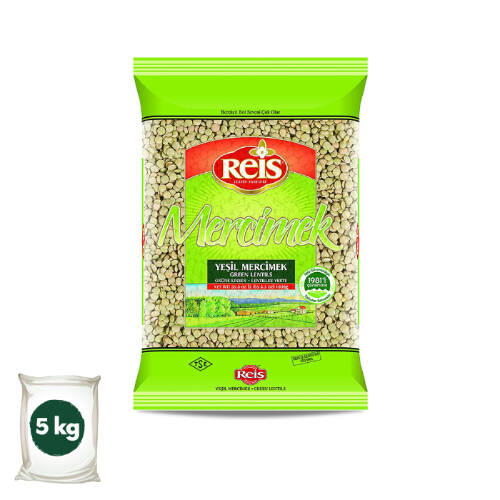 Reis Yeşil Mercimek 5 kg