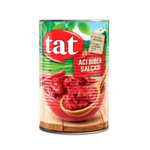 Tat Acı Biber Salçası 4300 gr