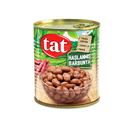 Tat Haşlanmış Barbunya Konservesi 800 gr