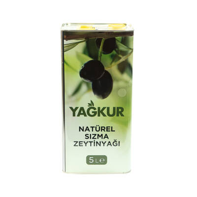 Yağkur Naturel Sızma Zeytinyağı 5 lt